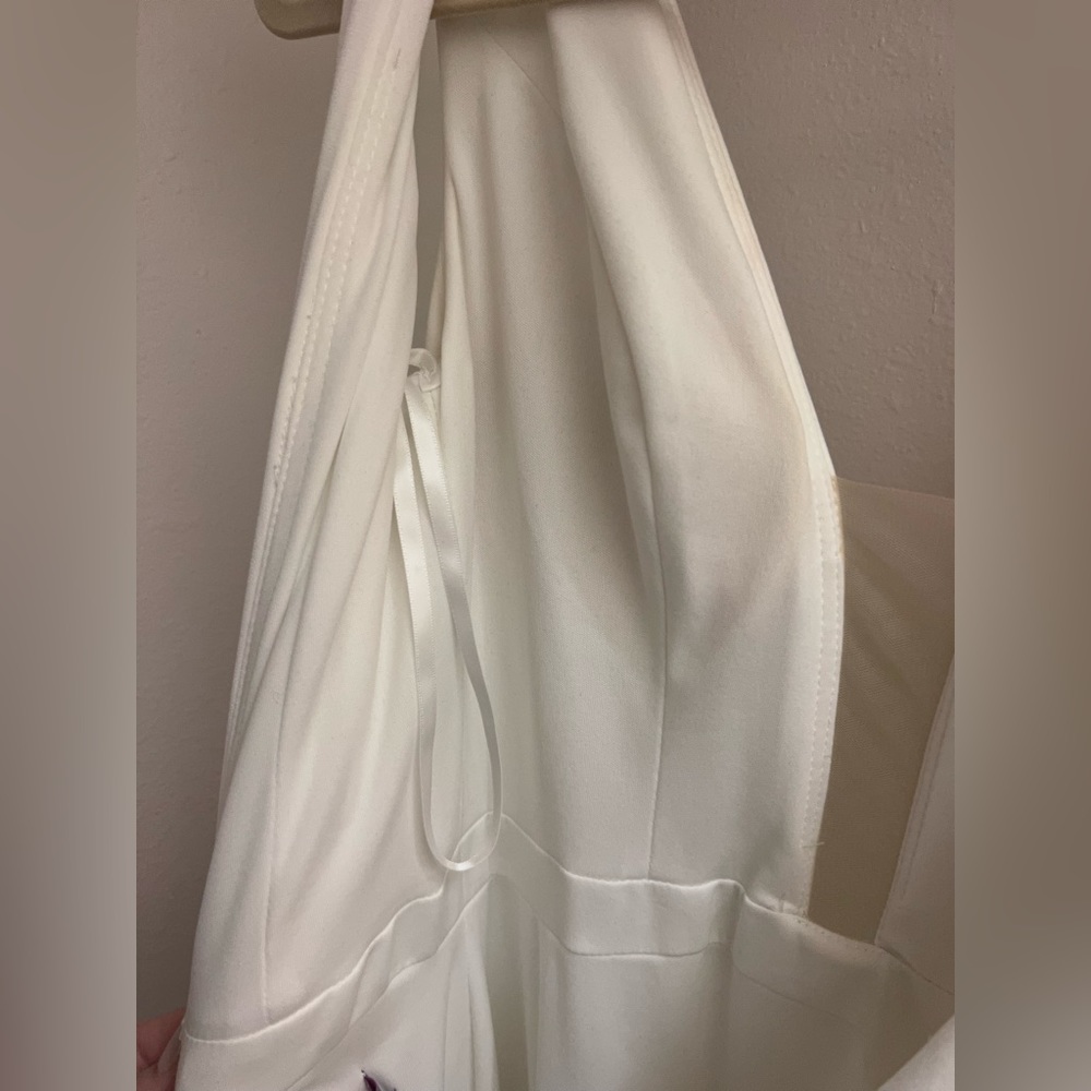 Jovani White Dress 22884 - Picture 13 of 16